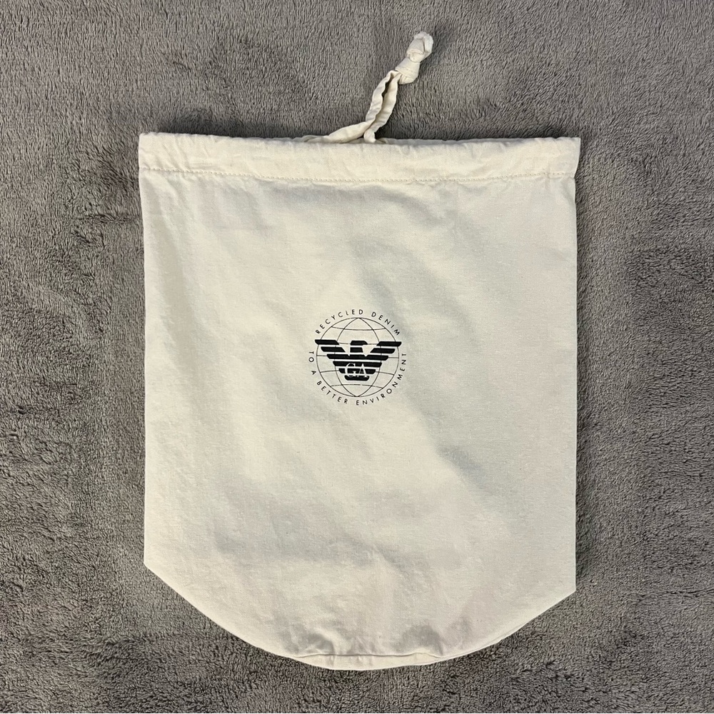 Emporio Armani Cream Dust Bag